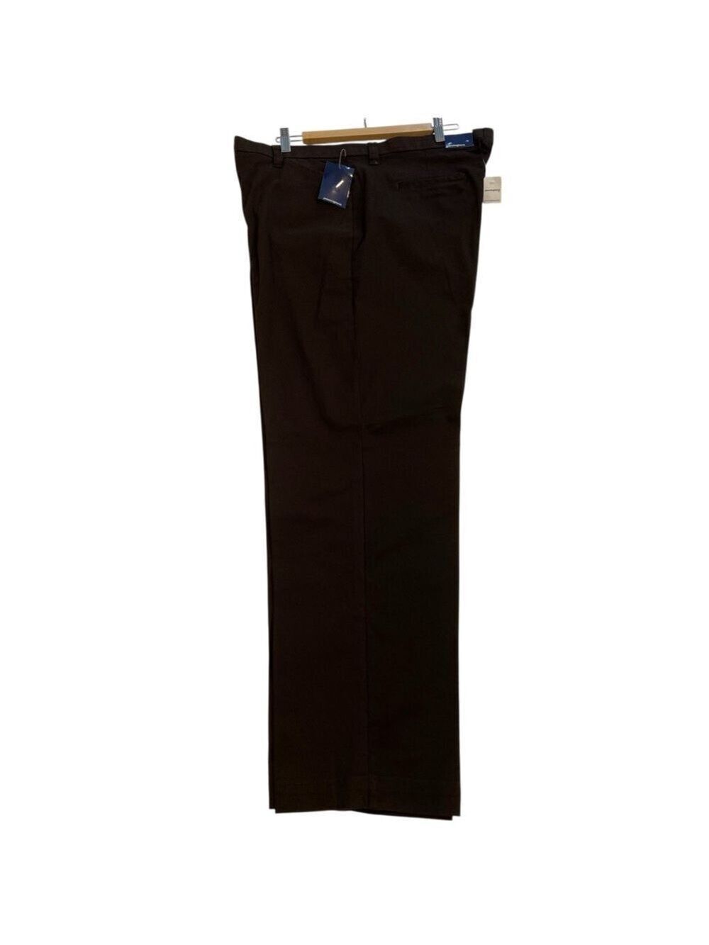 Pennington trouser pants Plus size brown stretch NWT straight leg Chicago size22